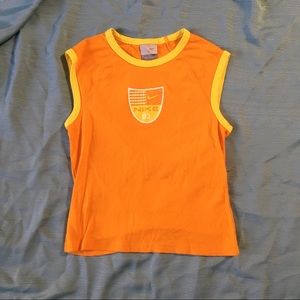 Nike orange tank top